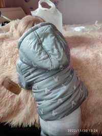 Курточка з біркою зима/холодна весна 80 см