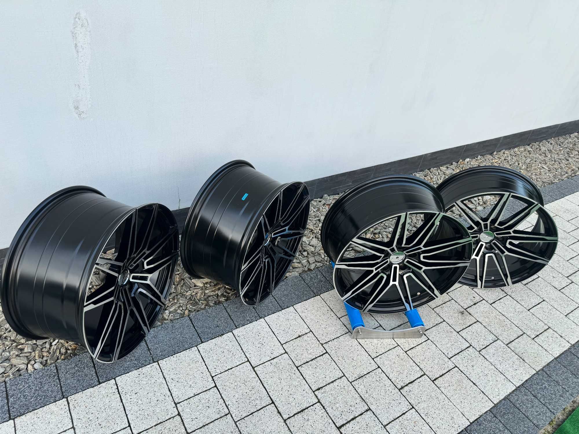 Alufelgi 5x112 Black machined Face 19