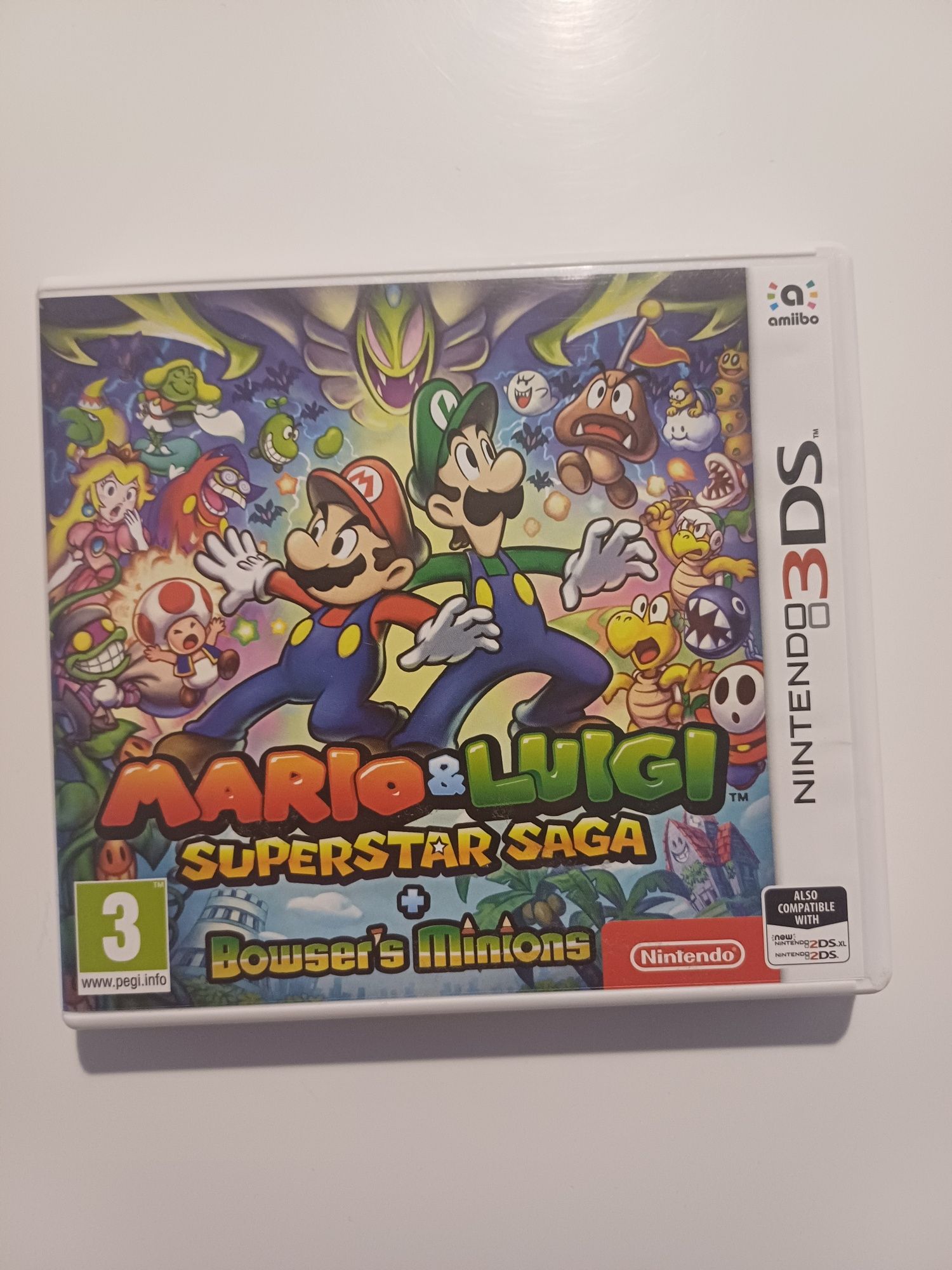 Mario & Luigi Superstar Saga + Bowser's Minions Nintendo 3ds ang