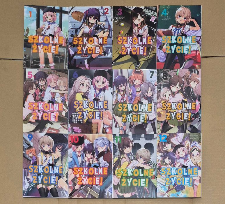 Szkolne życie / 1-12 komplet (manga PL)