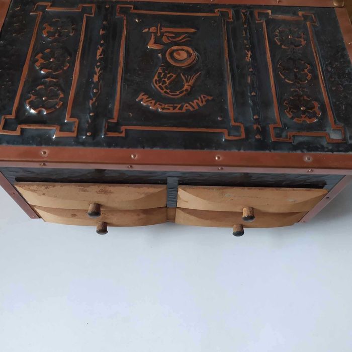 Szkatułka Szafeczka Syrenka Warszawska