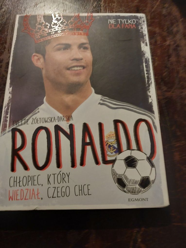 Ksiażka biografia Cristano Ronaldo