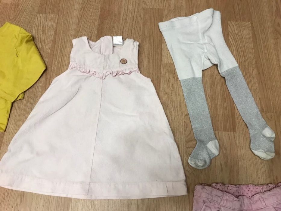 Пакет одежды 13штх6грн. 1/2 года штаны платье колготы трусы боди