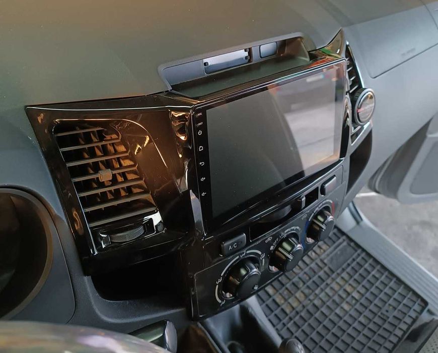 (NOVO) Rádio 2DIN • Toyota HILUX (2005 até 2015) • Android GPS 4+32GB