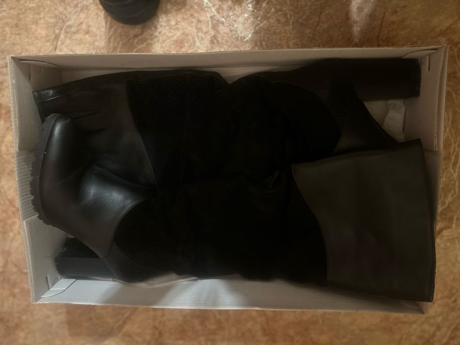 Гапоги на каблуке