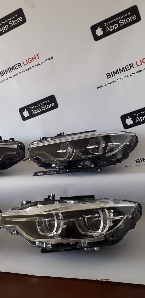 Передні фари BMW 3 Серії F30/F31 Full LED Plug&Play / Фары оптика