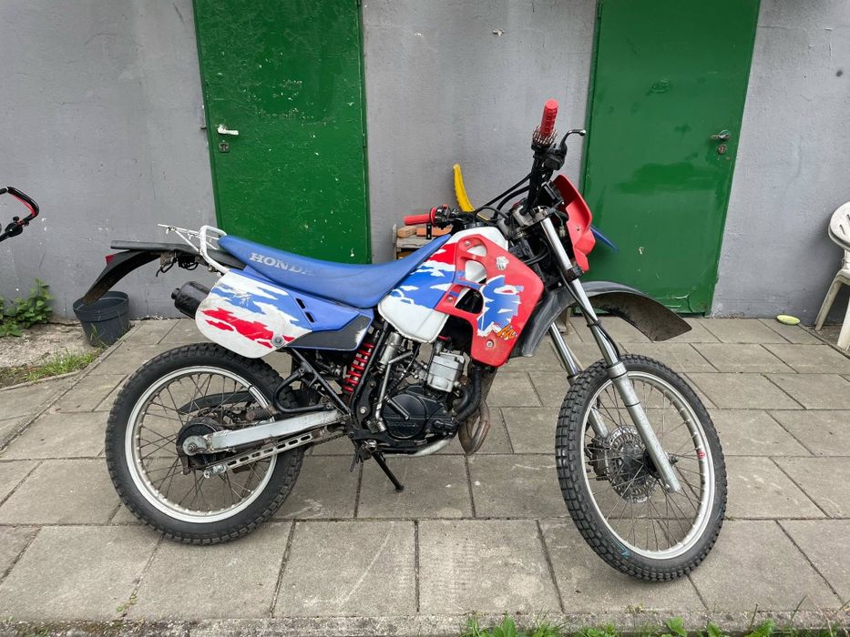 Honda CRM80 enduro