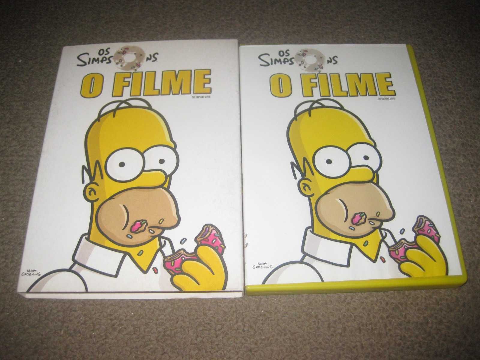 DVD "Os Simpsons: O Filme" numa Edição Especial Slidepack