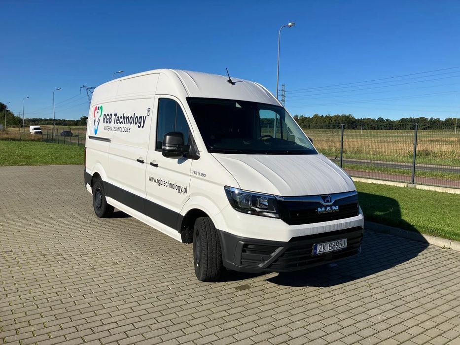 MAN TGE  MAN TGE 3.180 - Furgon JAK NOWY, 9500km przebiegu