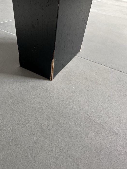 Mesa extensivel de jantar preta