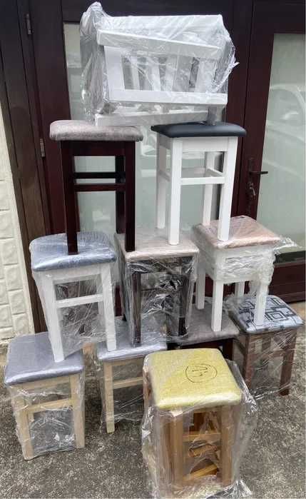 Taboret Taborety drewno naturalne buk Nowe Okazja -50%