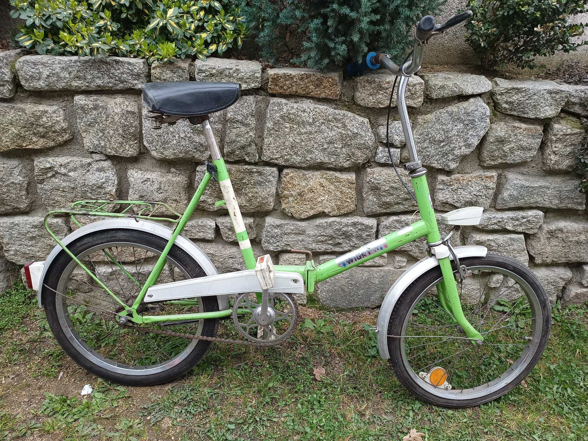 Stary rower Wigry 3 Romet składak z PRL sprawny