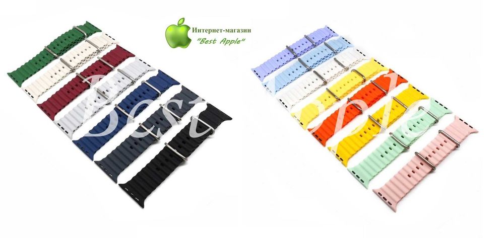 Ремінець Apple Ocean Band для Apple Watch Ultra|49mm |45mm|44mm|42mm