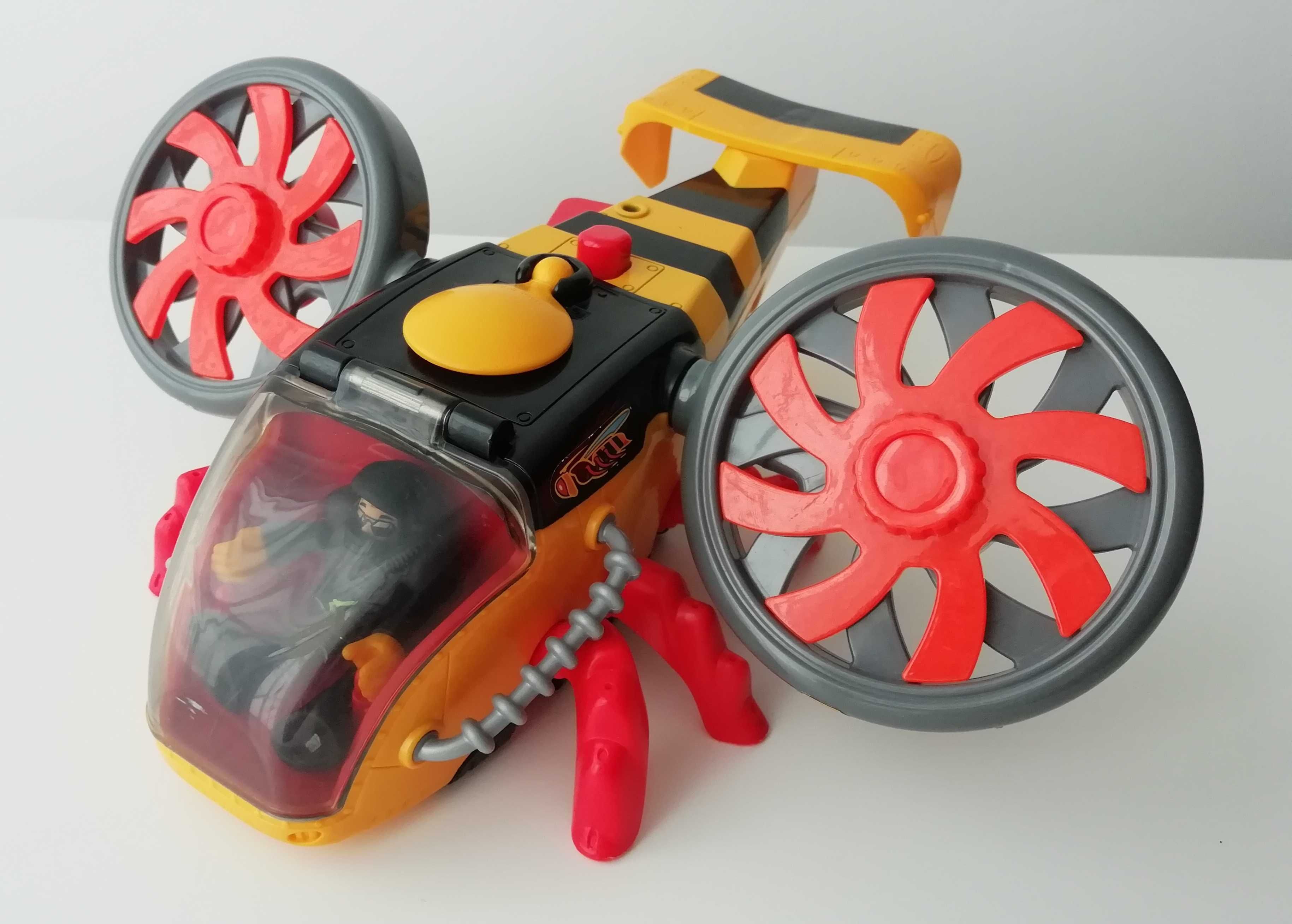 Fisher Price samolot imaginext osa + dodatkowa figurka pilota