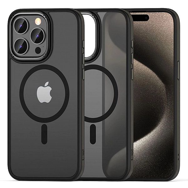 Tech-Protect Magmat "2" Magsafe Iphone 15 Pro Max Matte Black