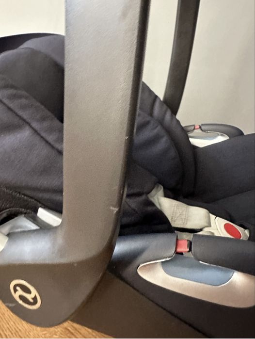 Cybex cloud z автолюлька синя