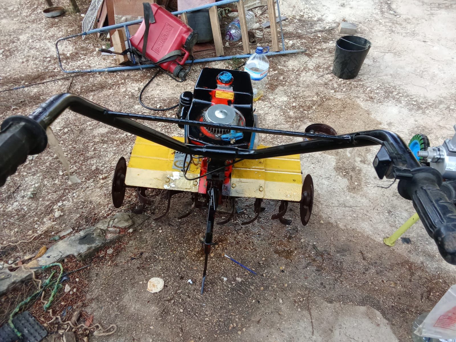 Motor de rega recente