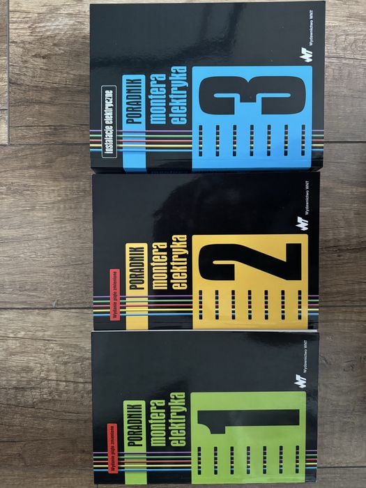 Poradnik montera elektryka - zestaw 3 tomów