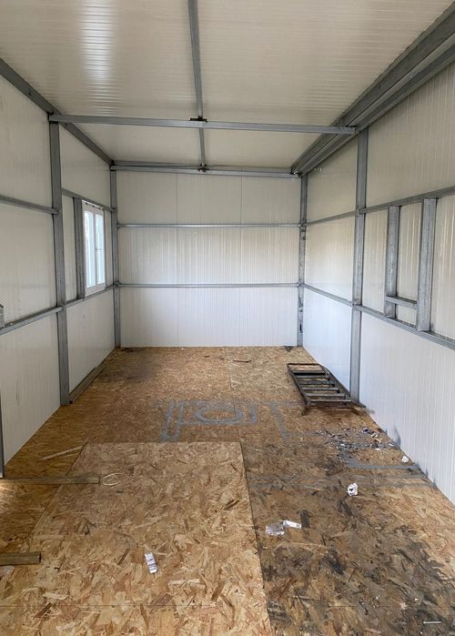 Casa Modular em fase de acabamento