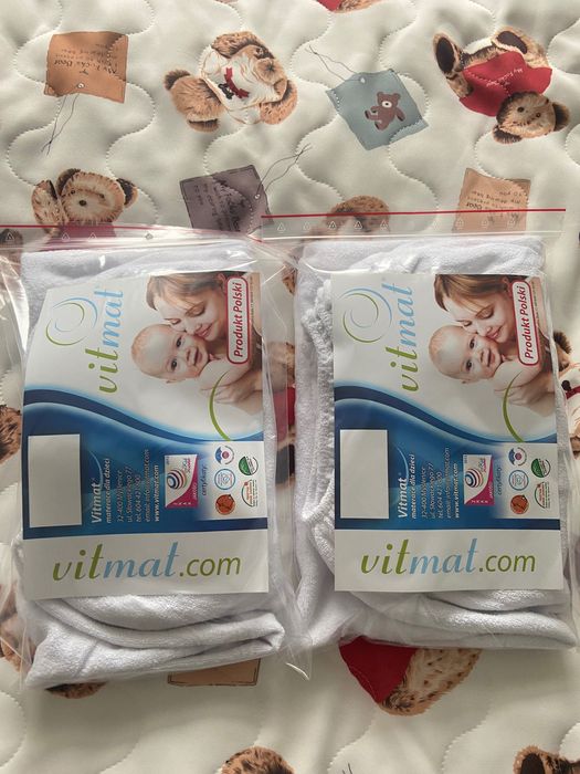 5 szt.140/70 prześcieradeł frotte z gumką Nowe polski producent Vitmat