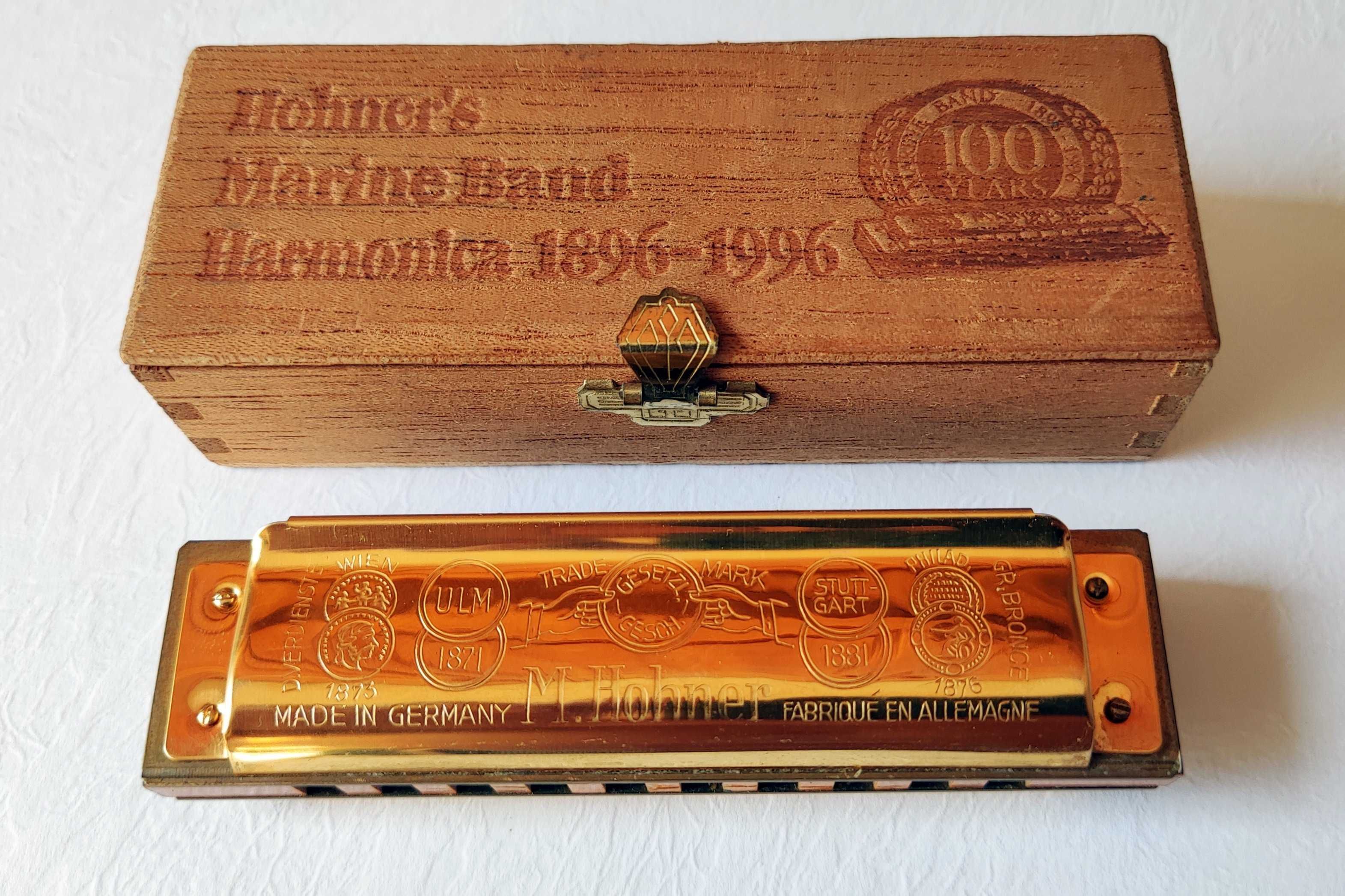 Harmonijka MARINE BAND Hohner Harmonica Limitowana 100-lecie. Unikat.