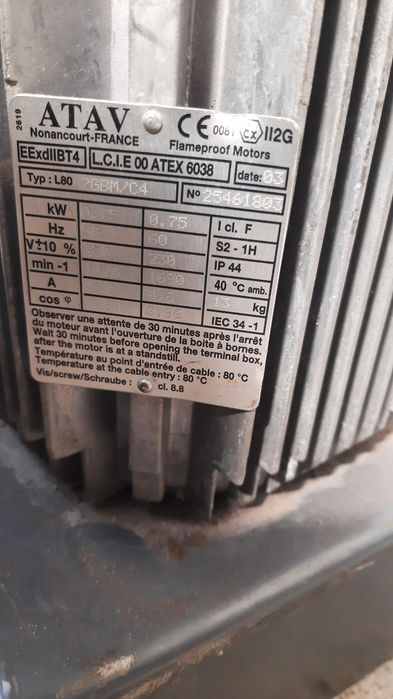 Elektryczny silnik 11kw  4kw 2.5kw 1.5 kw+ zabytkowy