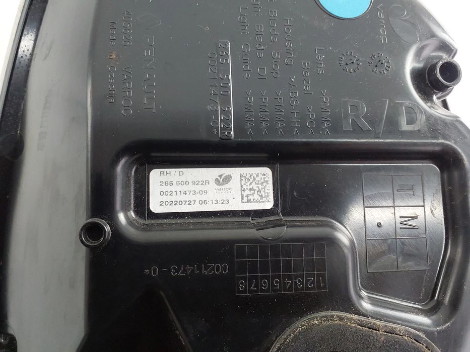 Farolim direito RENAULT Zoe (BFM_)