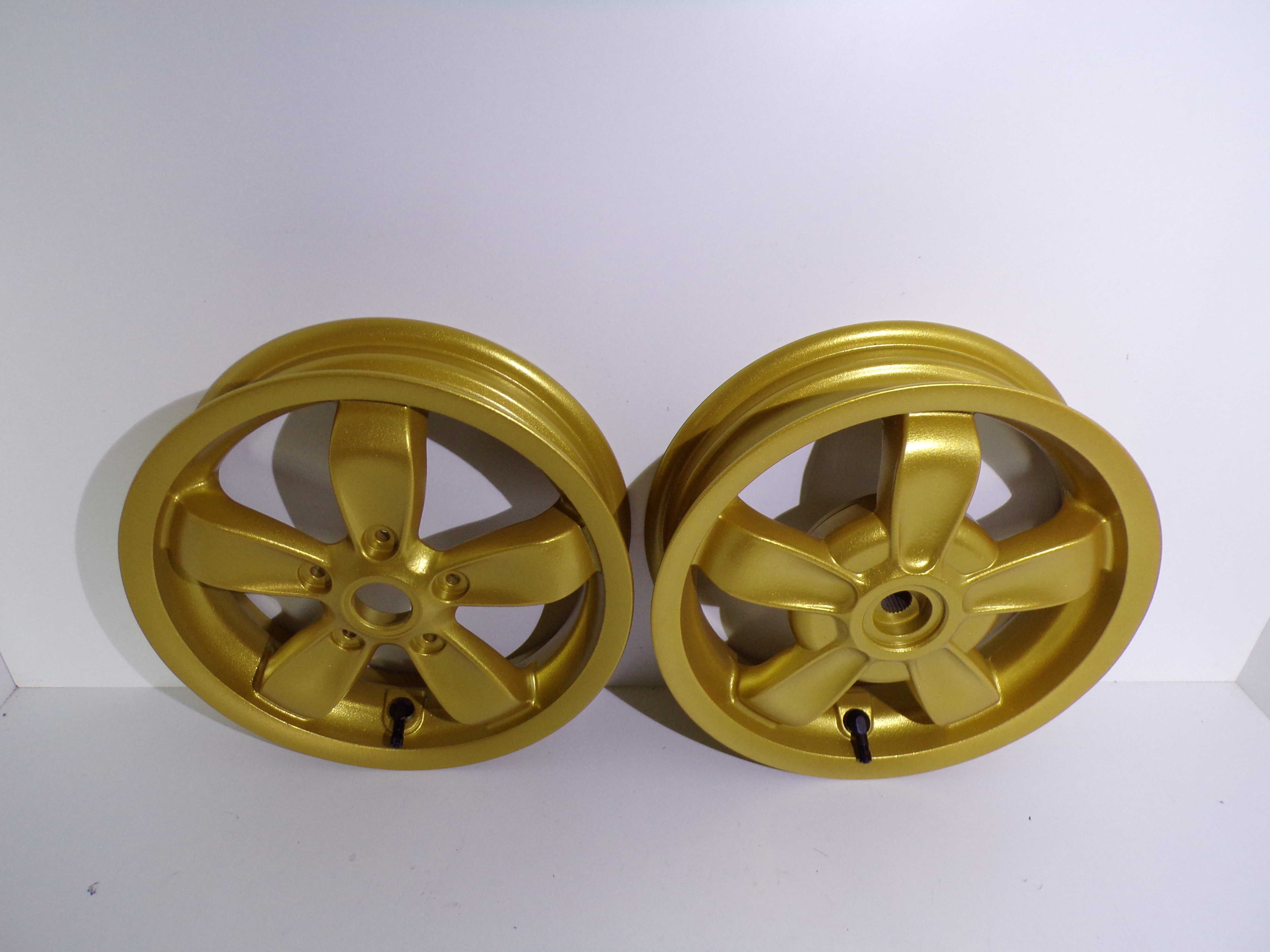 Komplet Felgi Vespa Primavera Sixsties Gold Sprint 50cc