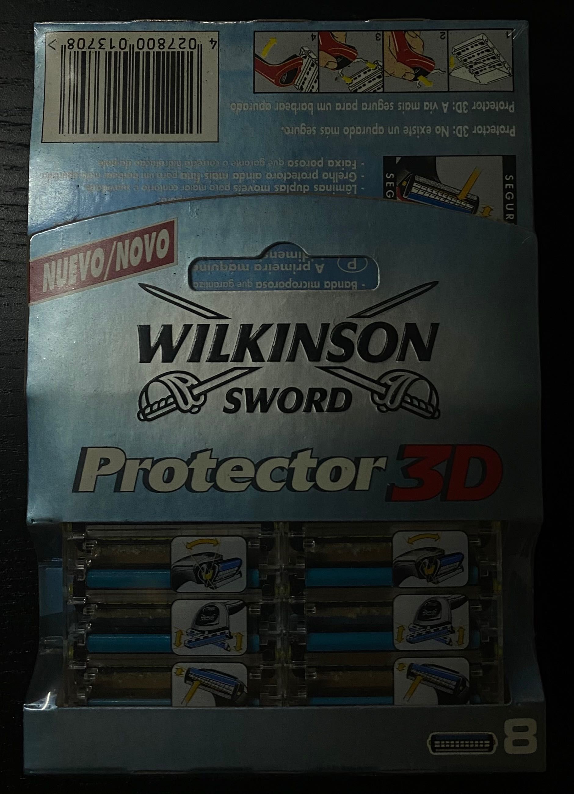 Recargas Wilkinson Protector 3D