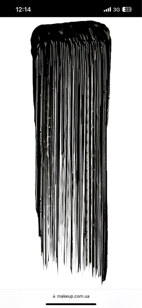 Туш чорна Maybelline New York, обʼєм 7,2 ml