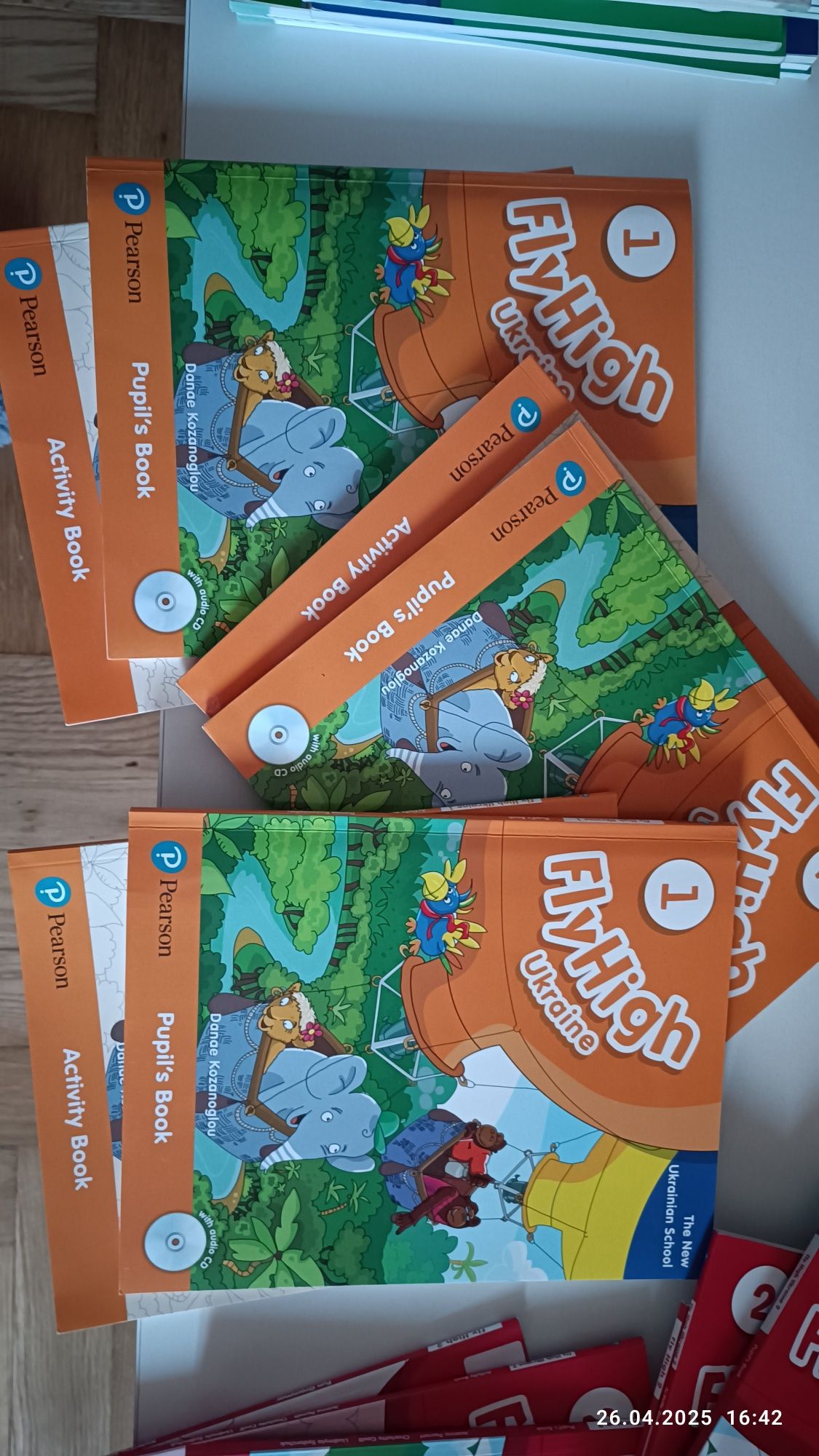 Fly High комплект (2 книги) Pupil's Book i Activity Book