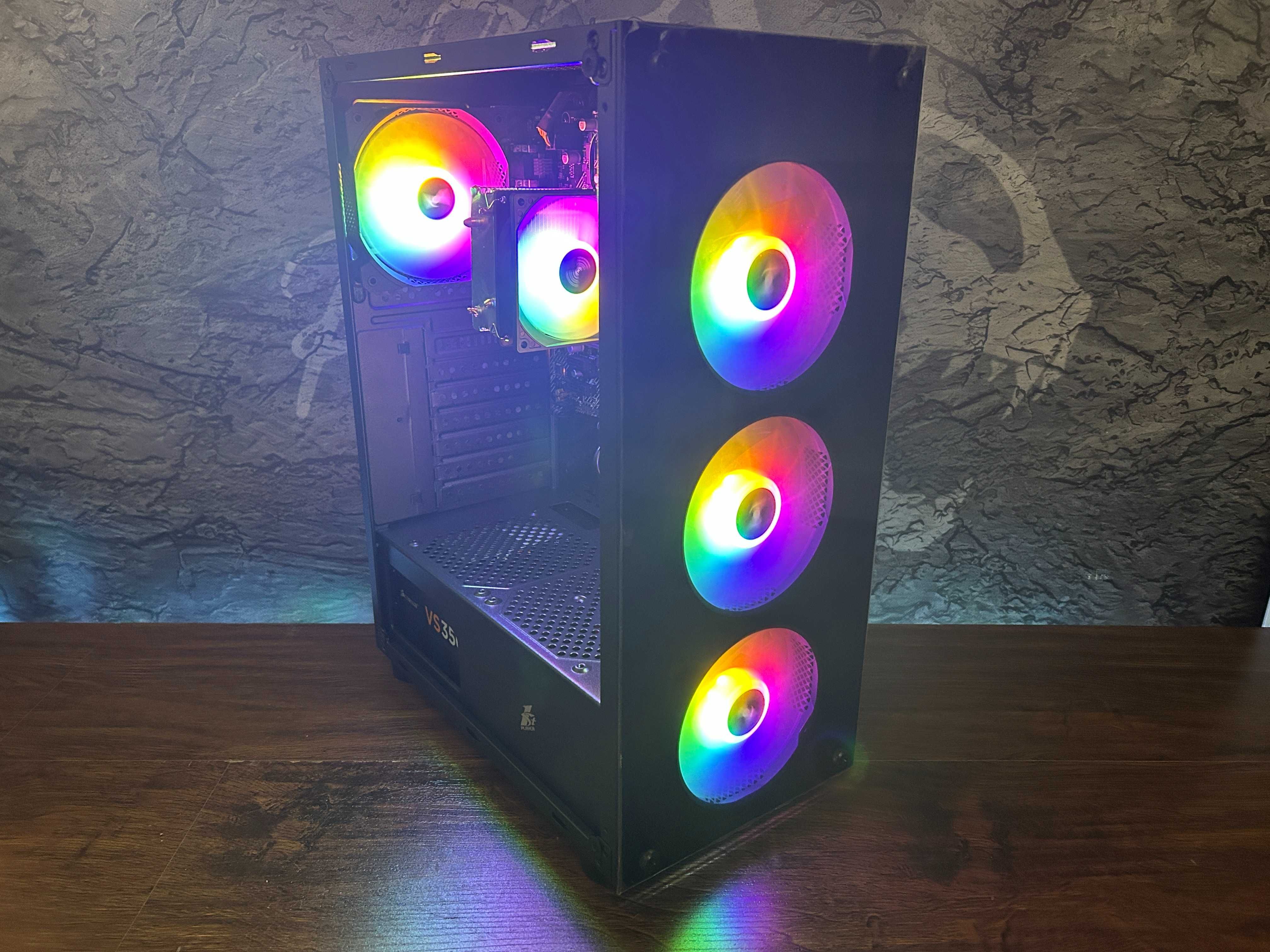 Бесплатная доставка! Системный блок Ryzen 5 5600G/16GB DDR4/SSD 256GB