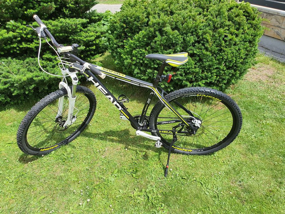 Rower Head Bike Granger 29 Black Matt/Yellow