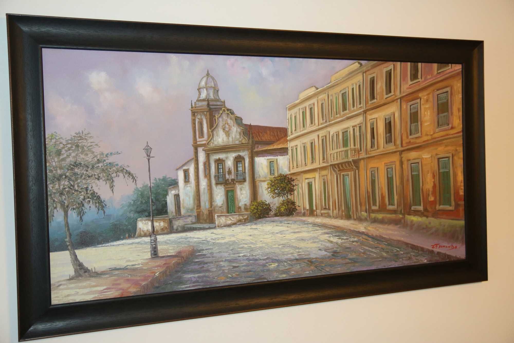 Quadro a óleo da Igreja Nossa Senhora da Misericórdia, Olinda, Brasil