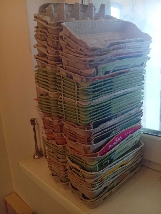 Wytłaczanki do jajek na 10 szt,