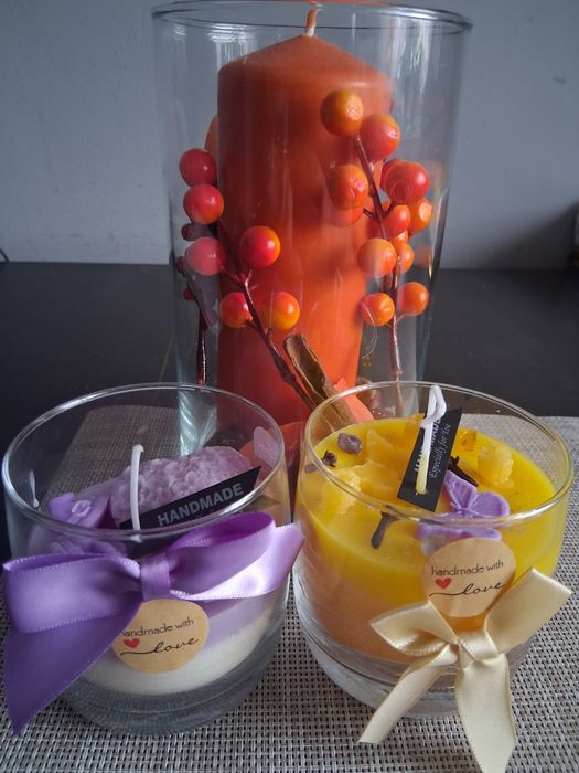 Swieczki intecyjne/Handmade