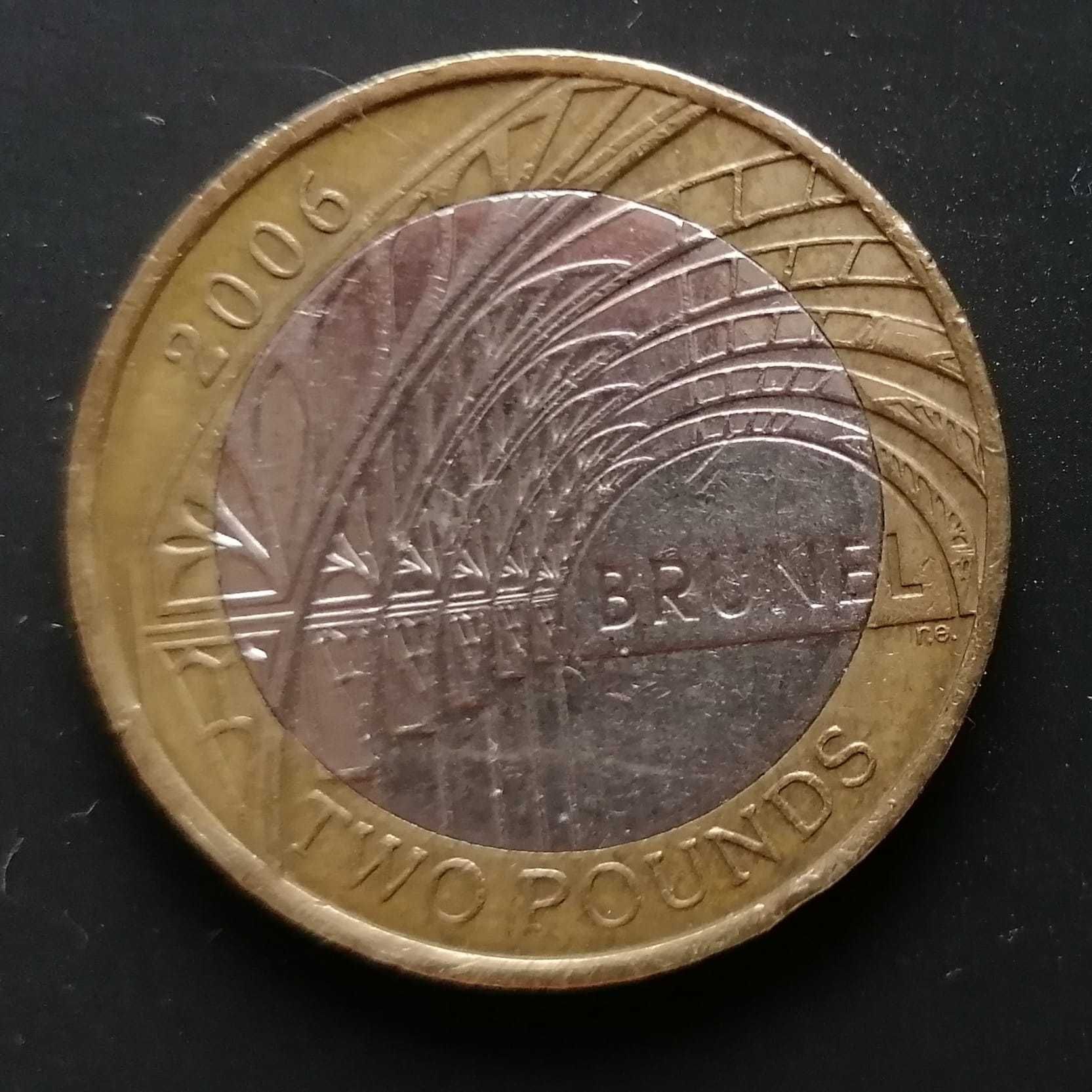 2 funty 2006 r | 2 punds | Isambard Brunel - Stacja Paddington