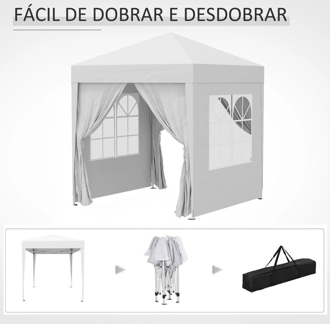 Tenda paddock abrir 2x2