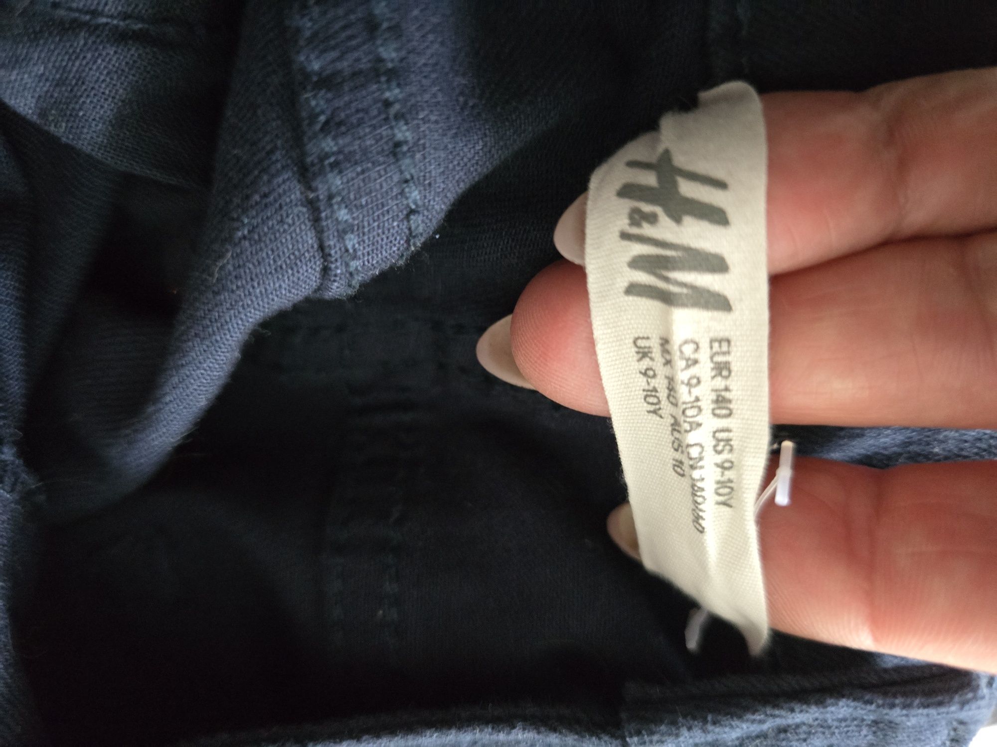 Spodenki jeans H&M r. 140
