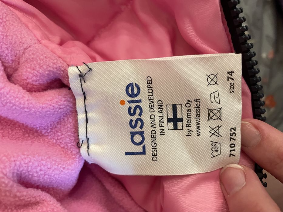 Reima lassie зимовий комбінезон 74 розмір