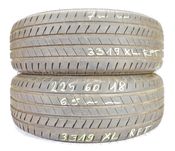 2x 225/60 R18 Bridgestone 001* RFT opony letnie 6,5 mm / montaż