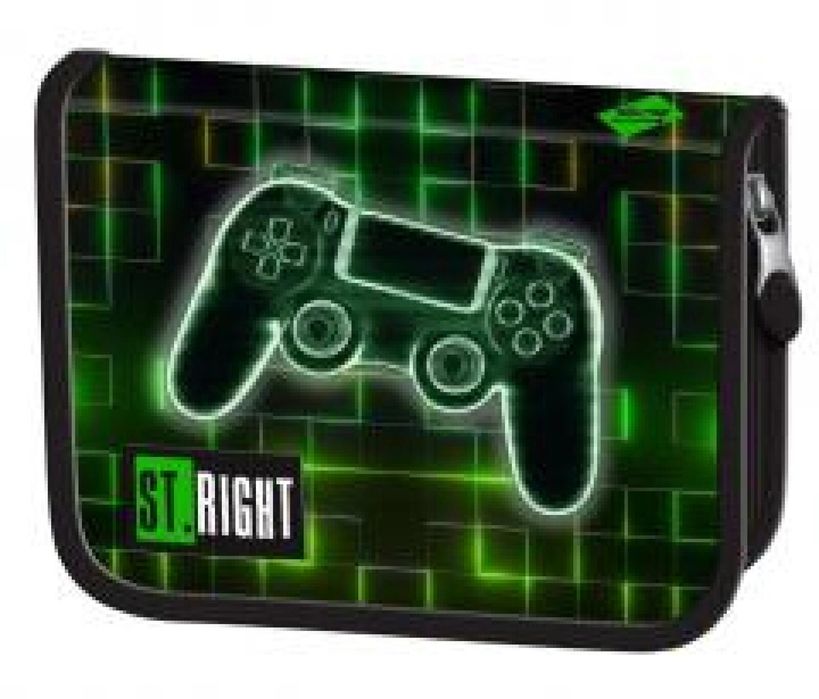 Piórnik dwuklapkowy bez wyposażenia Neon Pad ST-MAJEWSKI ,216x153 mm