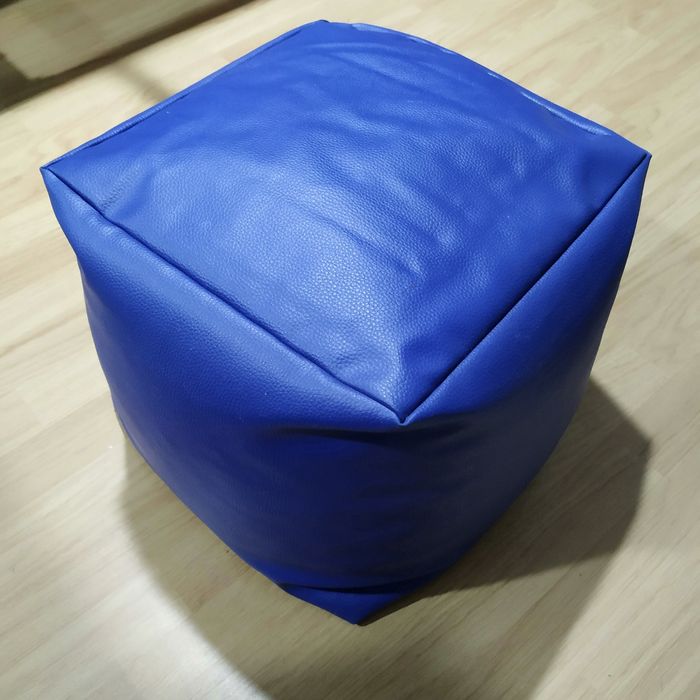 Puff azul como novo