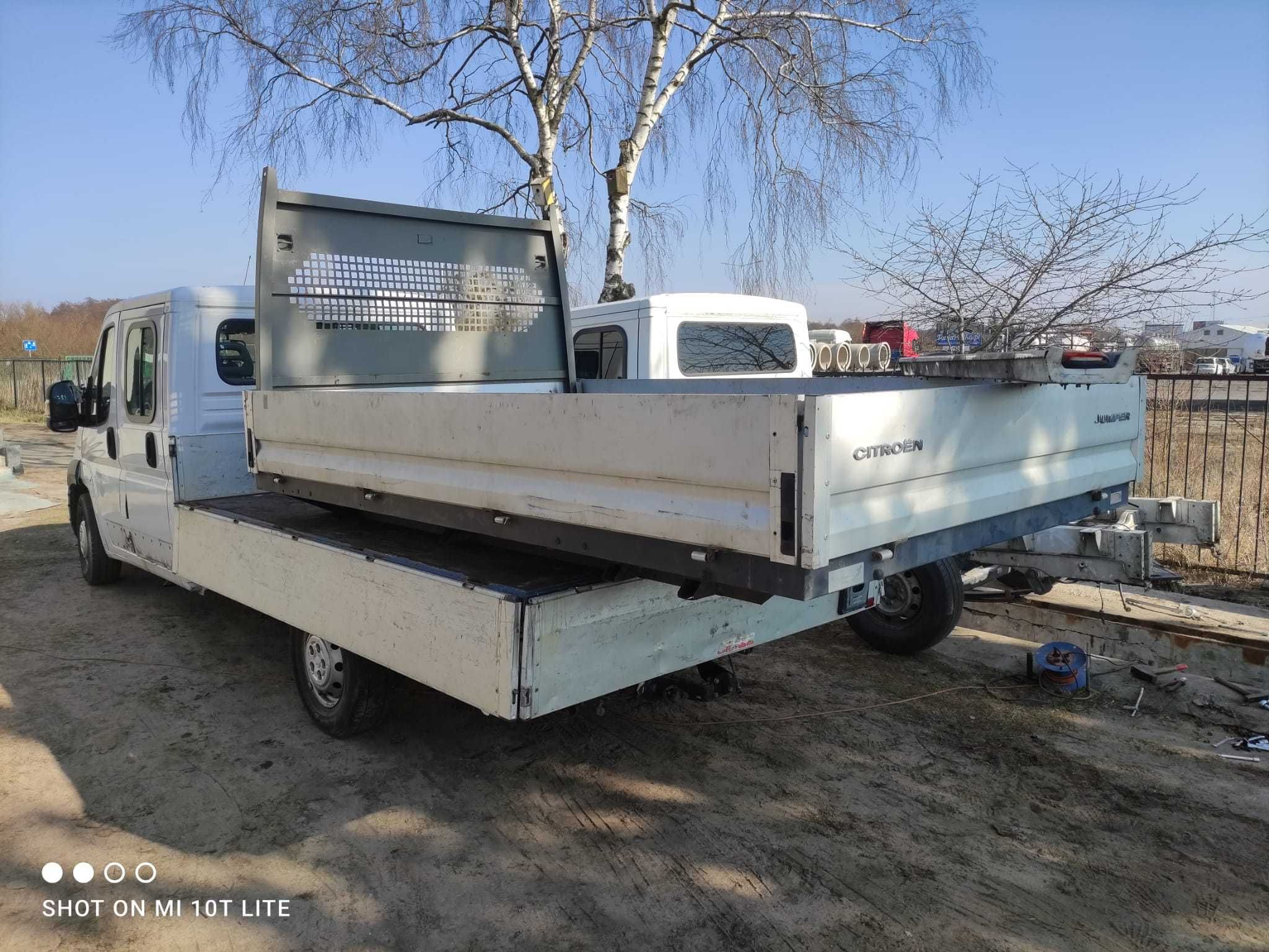 Paka skrzynia zabudowa ducato boxer jumper