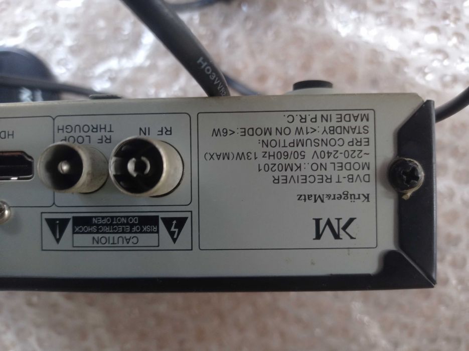 dekoder cyfrowy DVB-T Kruger&Matz Mozliwa wysylka !!!