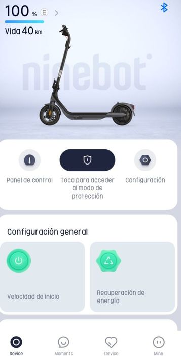 Trotinete elétrica SEGWAY até 40km autonomia
