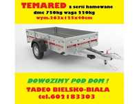 TEMARED PROBRAKE 2612 750kg  hamowana przyczepa 750kg DMC, 263x125x40, na kat. B prawa jazdy