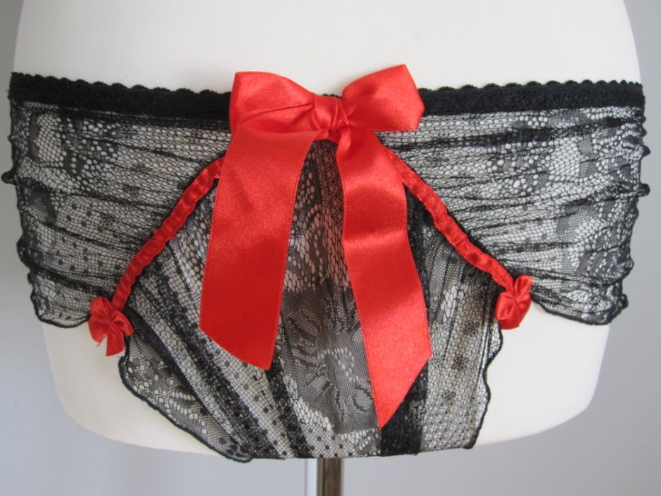 Zestaw 2 pary seksownych majtek, rozmiar XS