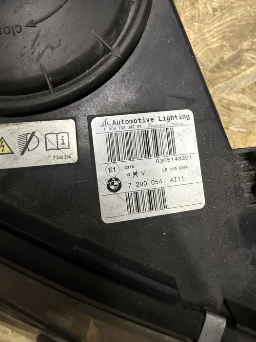 Права фара оригінал BMW F15 F16 Xenon ф15 ксенон 7290054