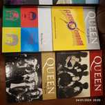 Coleção completa dos queen, cada livro trás um CD